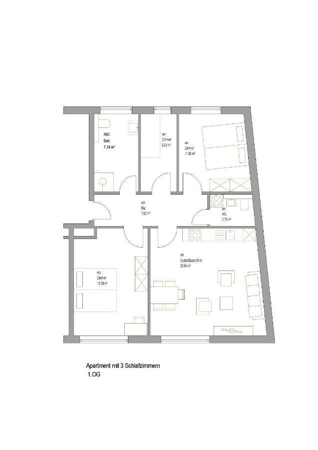 Arbio I Dehnhaide Apartments Хамбург Екстериор снимка